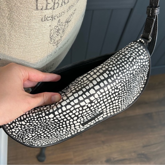 Vera Bradley Midnight Snakeskin Crossbody Purse - Picture 3 of 8